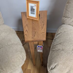 Wedge End Table