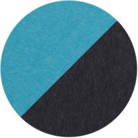 Aruba Blue & Black Tropical LuxCraft Poly Colors