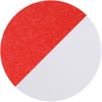 Red & White Tropical LuxCraft Poly Colors