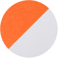 Tangerine & White Tropical LuxCraft Poly Colors